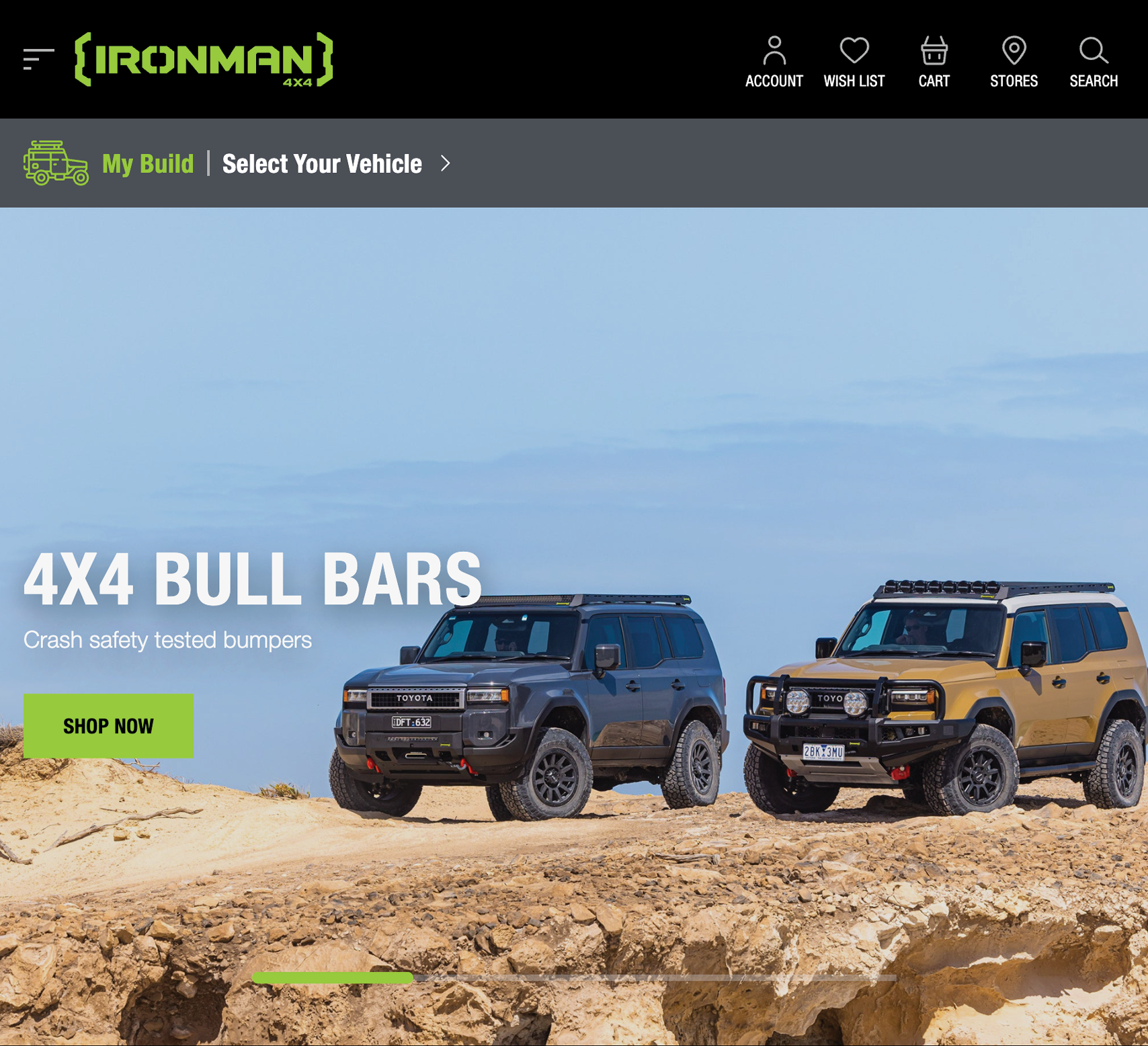 IRONMAN 4x4 Launches Full Online Store in South Africa