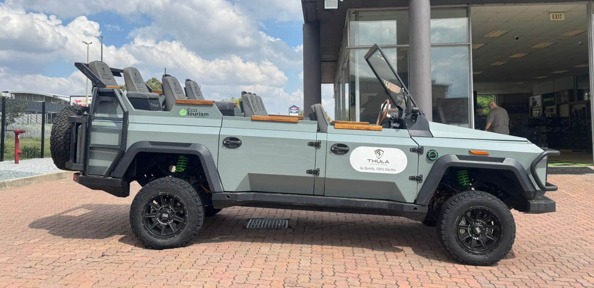 Innovation Recognises Innovation: IRONMAN 4x4 Africa Partners with Thula Africa on the Electric Safari Vehicle