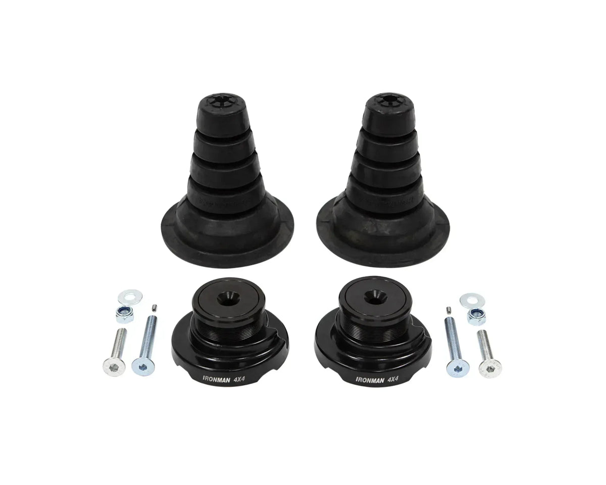IRONMAN 4x4 airbag delete kit with bump stops and bolts