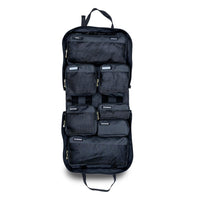 Black XPLR Duffel modular hanging travel bag with packing cubes