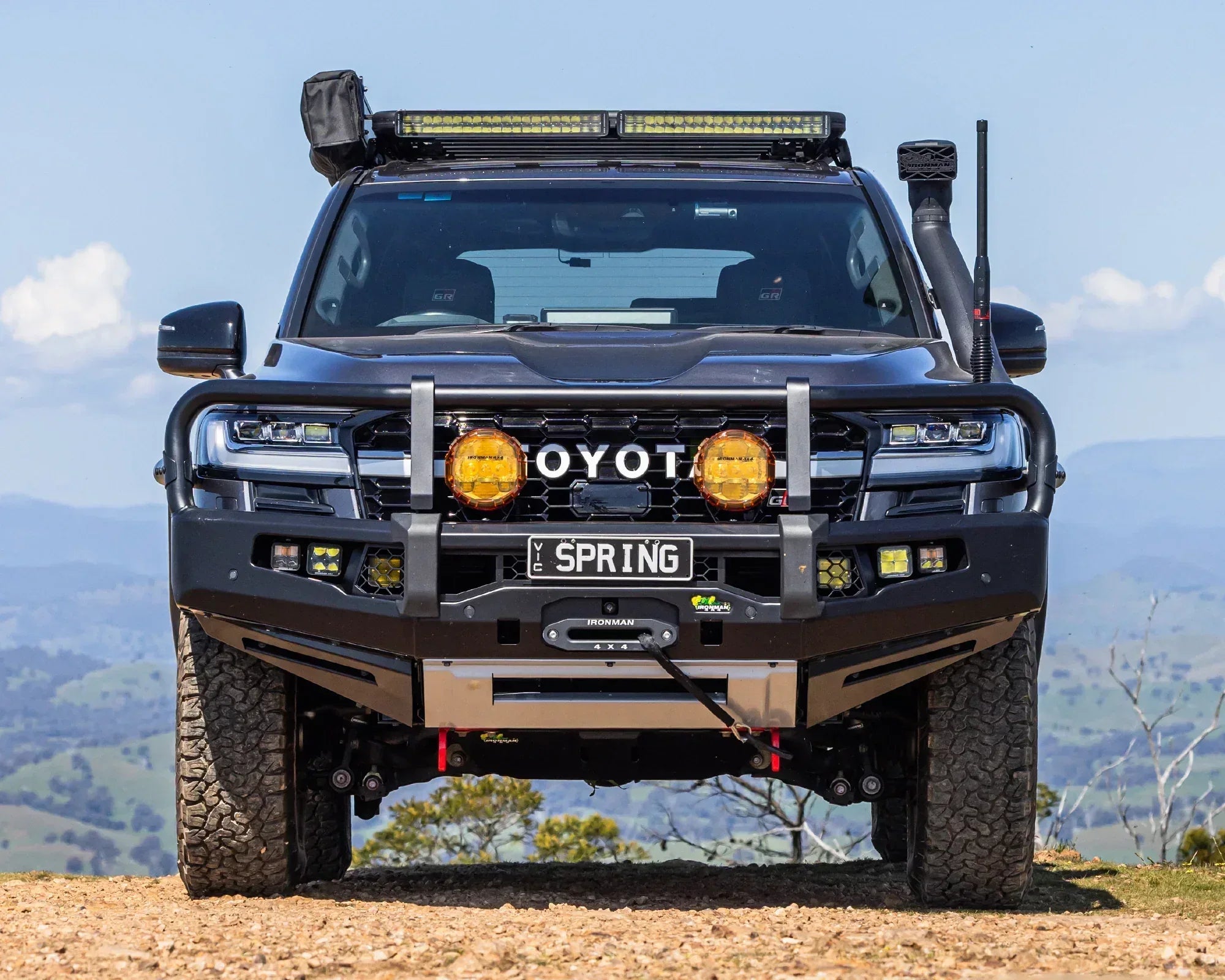 APEX Bull Bar for Toyota Land Cruiser 300 Series | IRONMAN 4x4 Africa