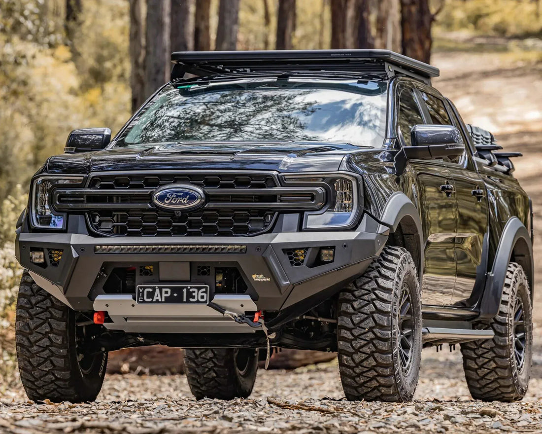 Raid Bull Bar for Ford Ranger Next Gen & VW Amarok Gen II | IRONMAN 4x4 ...
