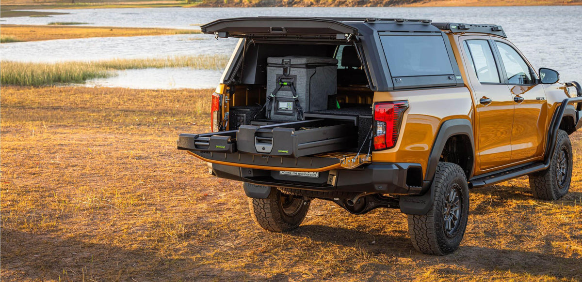 Alu Roller Drawer Systems for Double Cabs & SUV's | IRONMAN 4x4 Africa