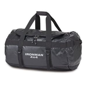 Black IRONMAN 4x4 Outback duffle bag in 1000D PVC