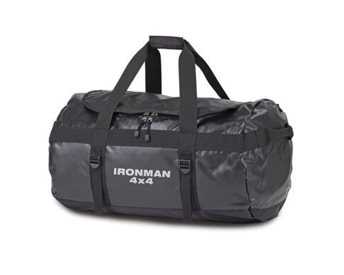 Black IRONMAN 4x4 Outback duffle bag in 1000D PVC