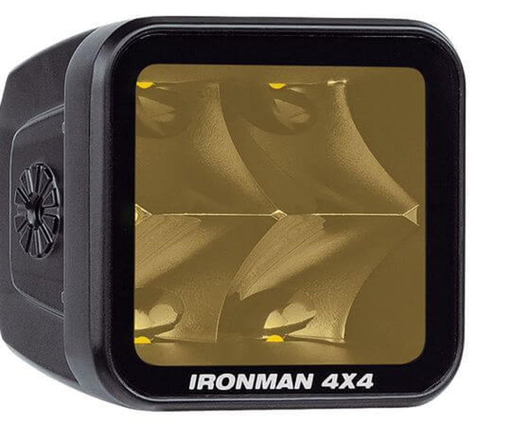 LED Cube Light Amber Spot Beam 40W