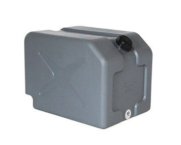 Grey IRONMAN 4x4 40L double jerry can water tank
