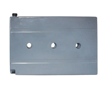 Grey IRONMAN 4x4 40L vertical water tank