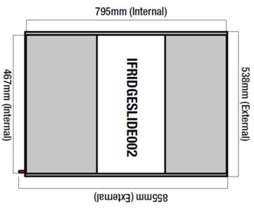 Fridge Slide (65/70L)