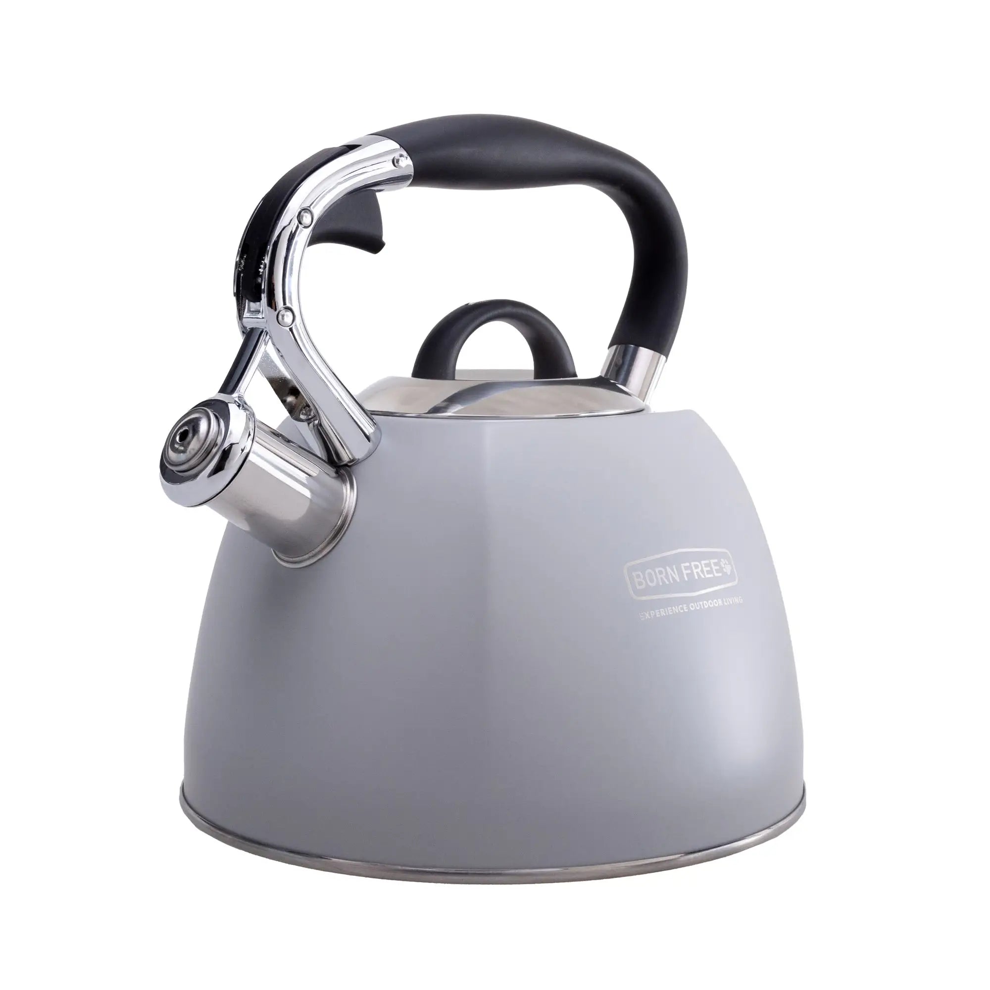 CADAC Born Free Whistling Kettle Grey
