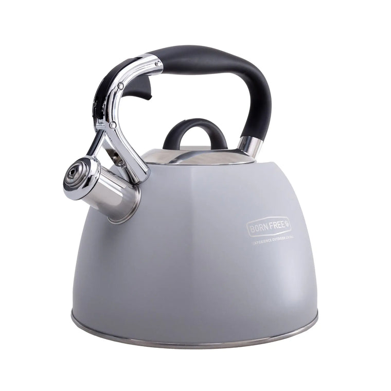 CADAC Born Free Whistling Kettle Grey