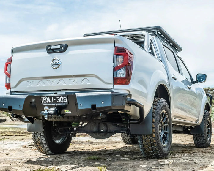 Rear Protection Tow Bar for Nissan Navara D23 | Class 4 | IRONMAN 4x4 ...