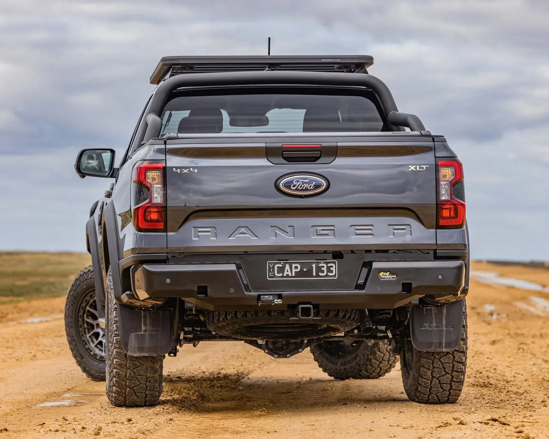 Rear Protection Tow Bar for Ford Ranger Next Gen | IRONMAN 4x4 Africa