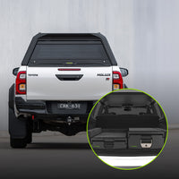 RAID Canopy Glass & Mixed Height LHS Drawer Combo