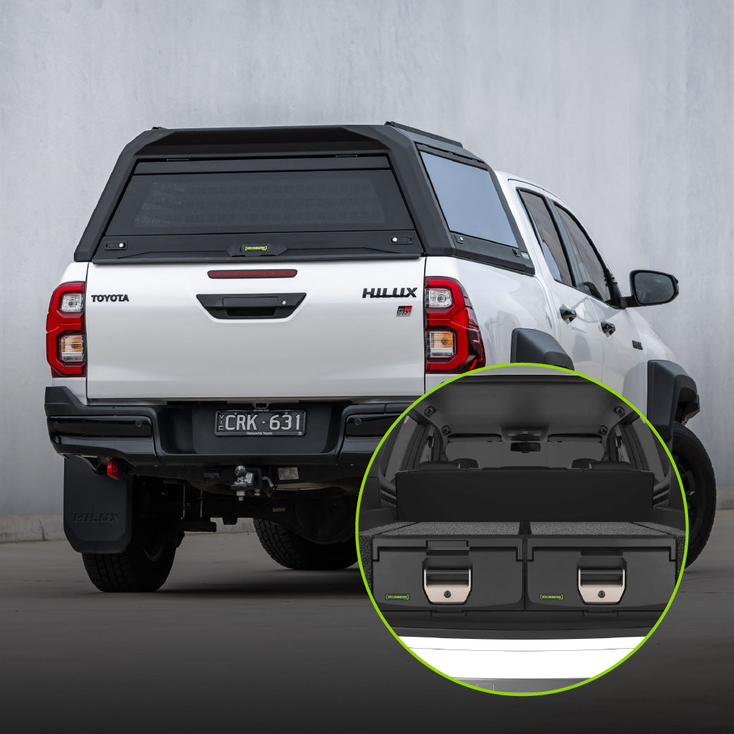 RAID Canopy Hybrid & Full Height Drawer Combo