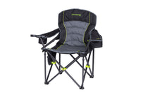 IRONMAN 4x4 King quad fold camp chair with padded seat and cup holder