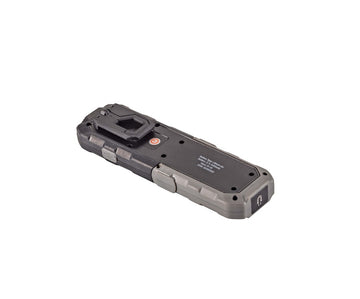 IRONMAN 4x4 rechargeable LED worklight combo, back view showing the magnetic base