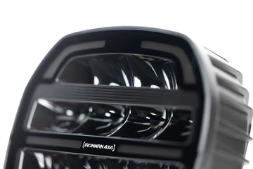 Close-up of the LED reflectors on the IRONMAN 4x4 Scope NEO 7 inch driving light
