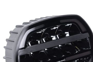 Close-up of the LED reflectors on the IRONMAN 4x4 Scope NEO 9 inch driving light