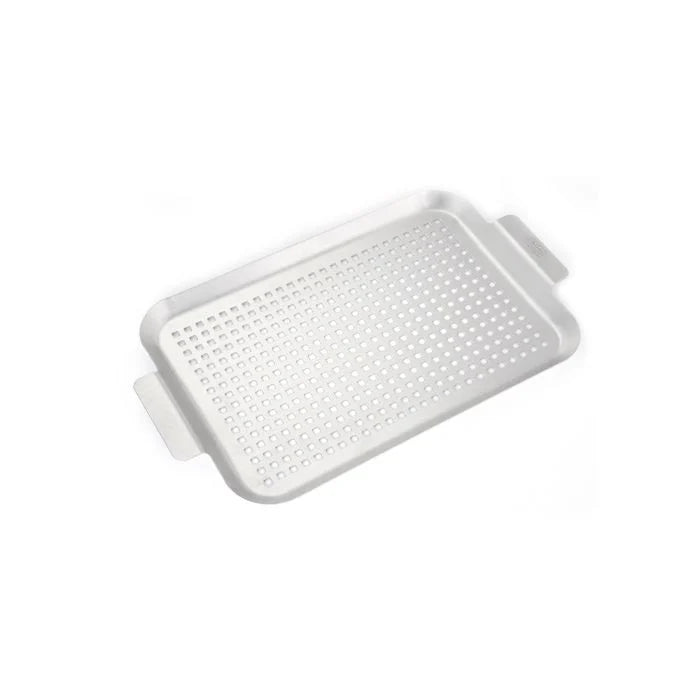 CADAC stainless steel grill pan with perforated base