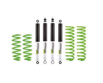 Foam Cell Pro suspension kit for Ford Ranger Next Gen and Ford Everest with 4 coil springs and 4 shocks, light load rating