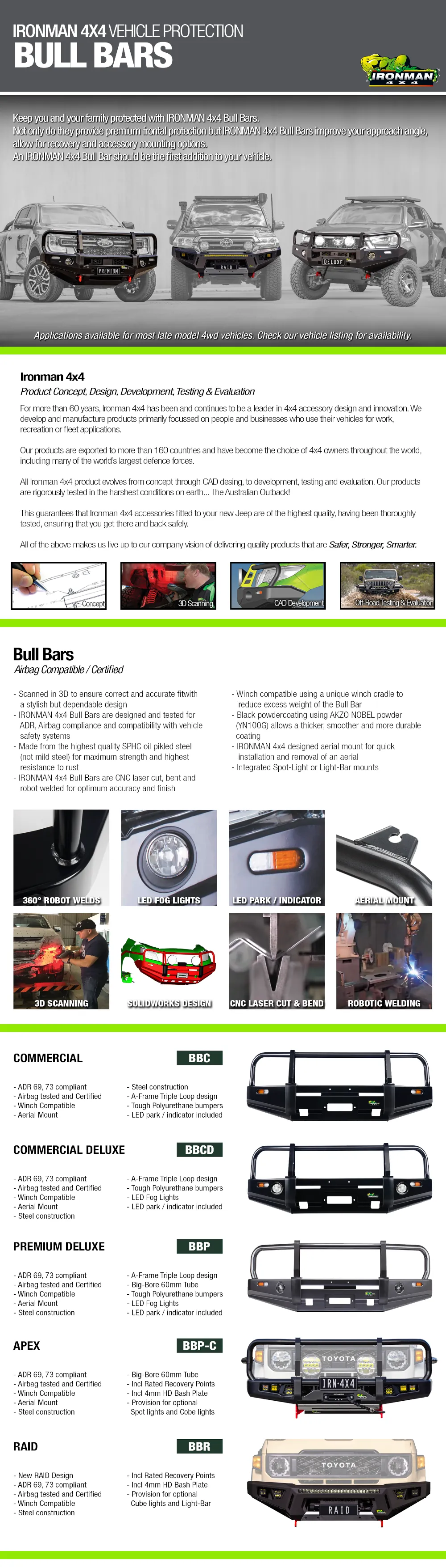 vehicle bull bars